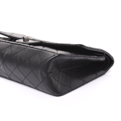 Chanel Aged Calfskin Quilted 2.55 Reissue 226 Flap Black 7 of 8