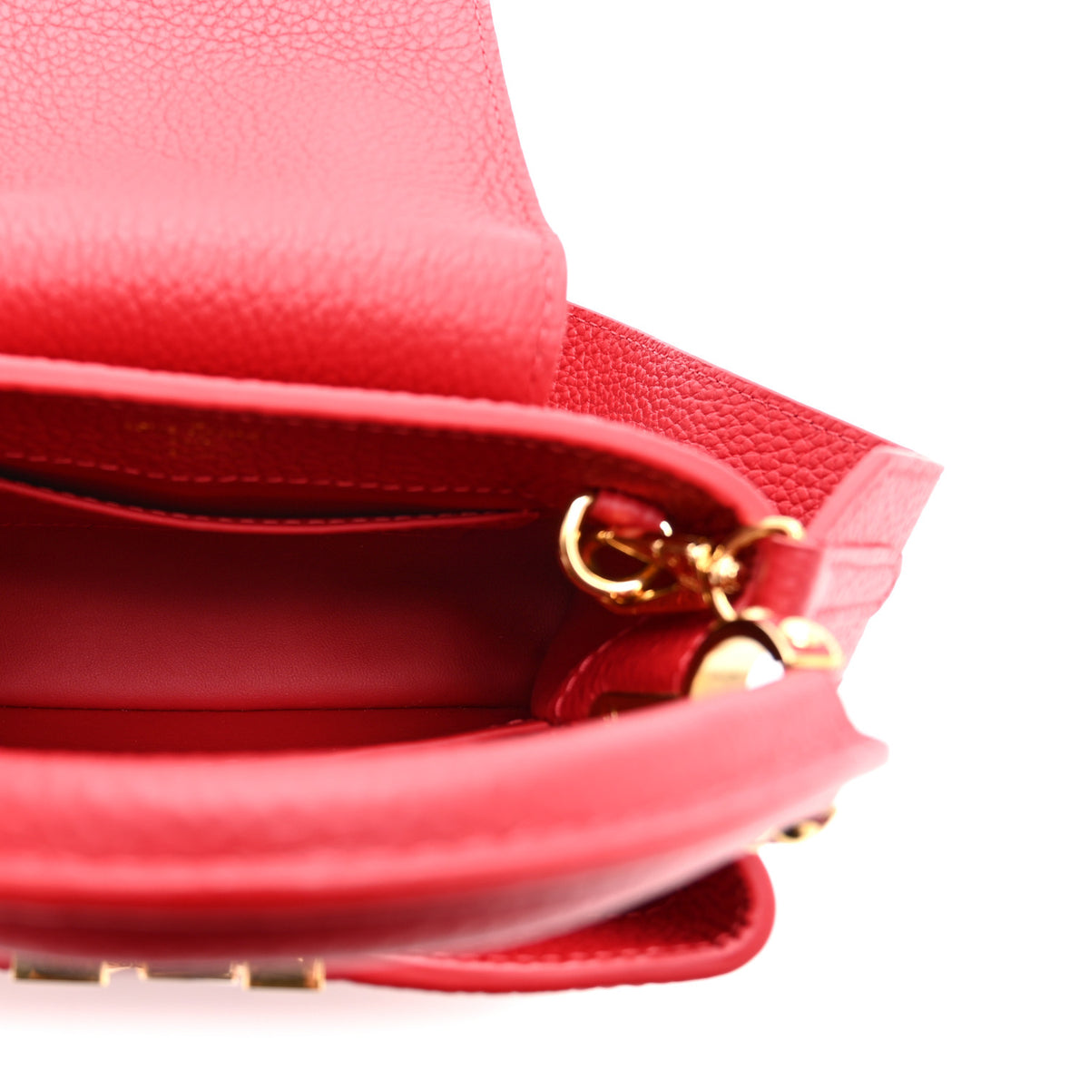 Taurillon Mini Capucines Scarlet
