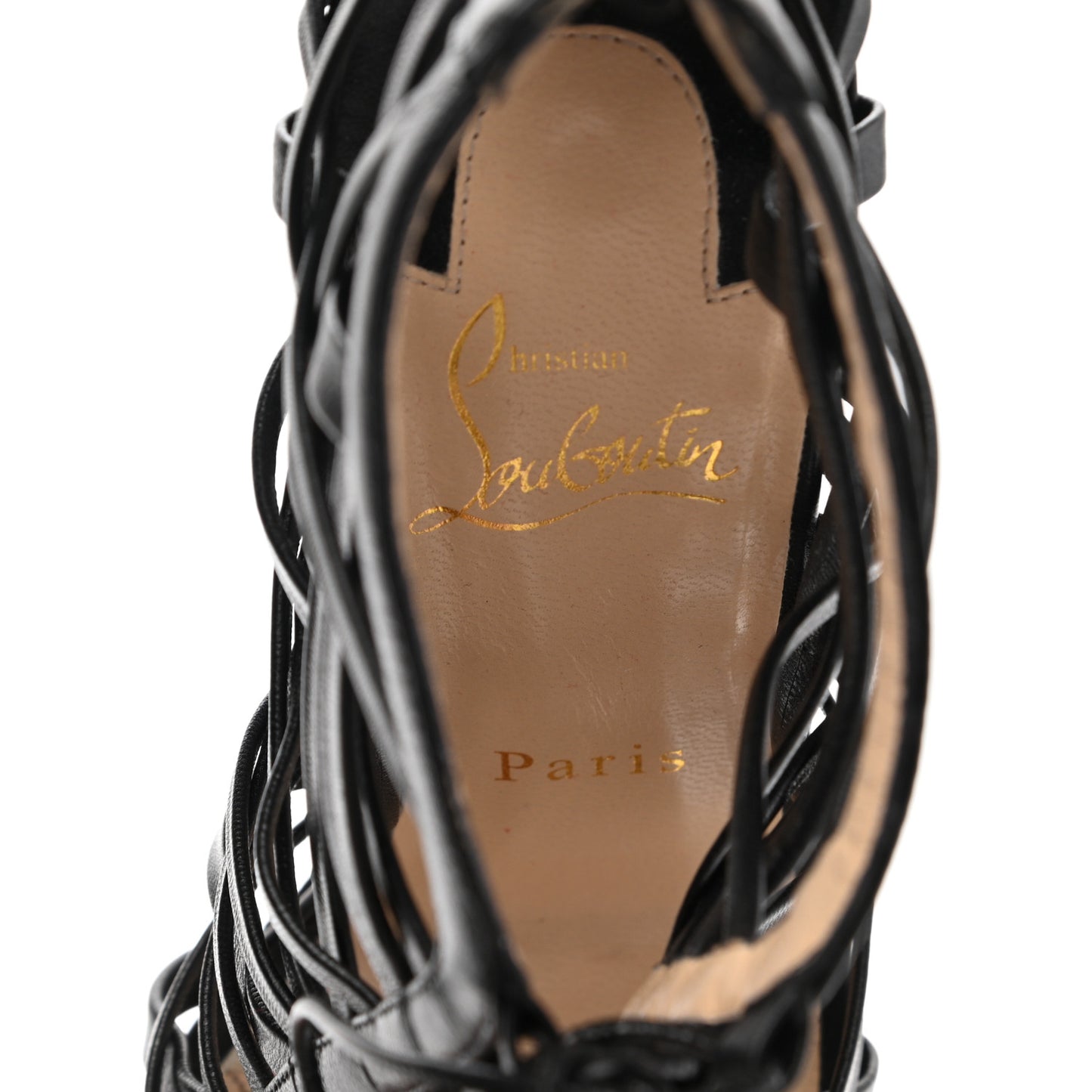 Kid Laurence Anyway 100 Cage Sandals 37 Black