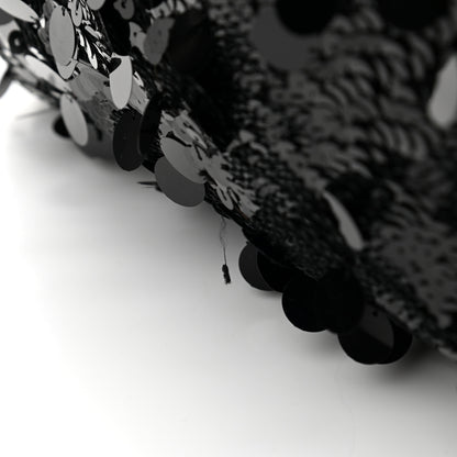 Prada Paillettes Vitello Signaux Bag Black 16 of 17