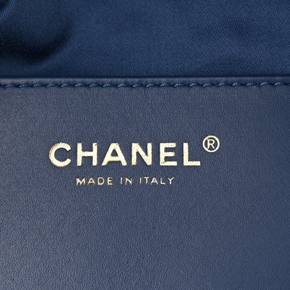 Chanel Washed Denim Quilted Mini Chanel 25 Handbag Blue 6 of 10