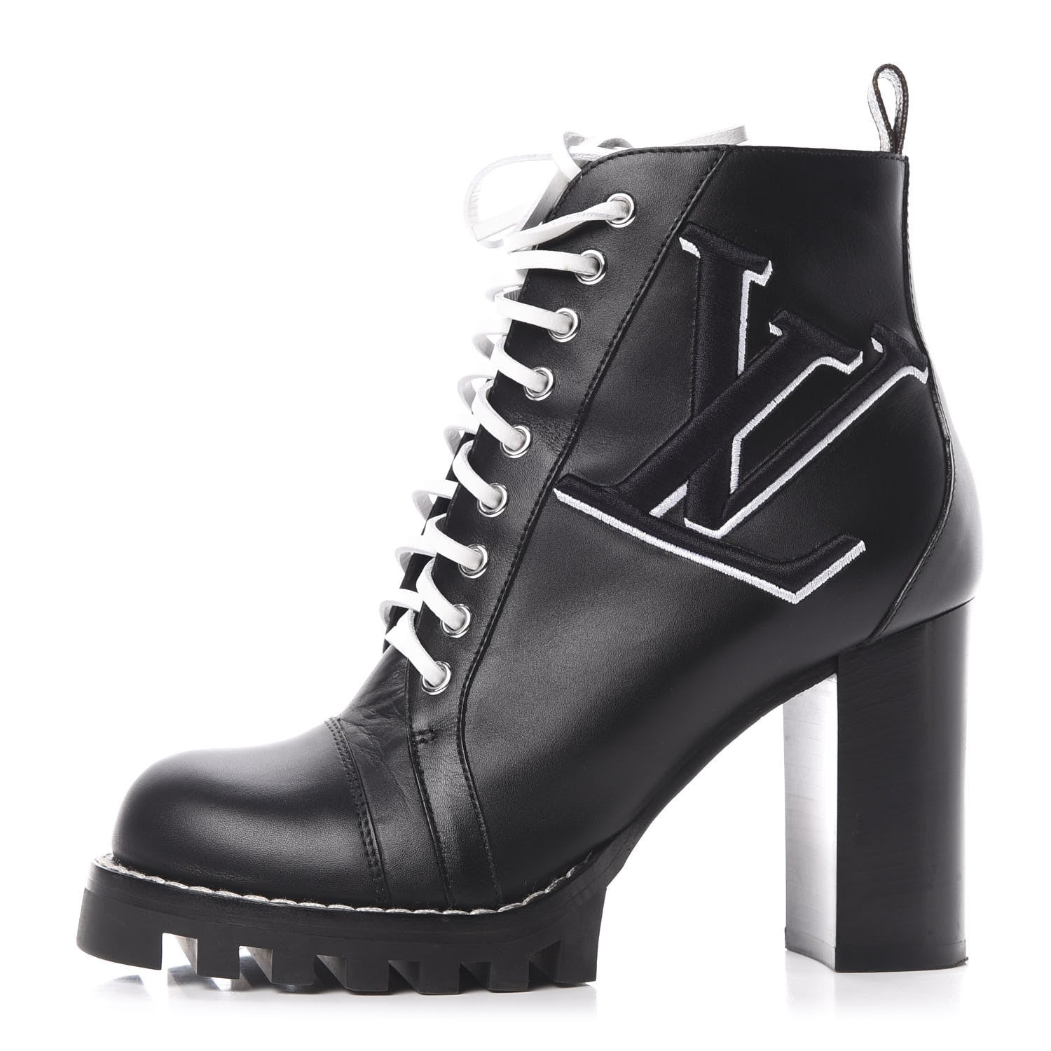 Louis Vuitton Calfskin Star Trail Ankle Boots 39 Black 1 of 10