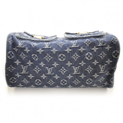 Louis Vuitton Monogram Denim Neo Speedy Blue 4 of 10