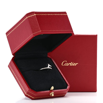 Cartier 18K White Gold Small Juste Un Clou Ring 52 6 5 of 5