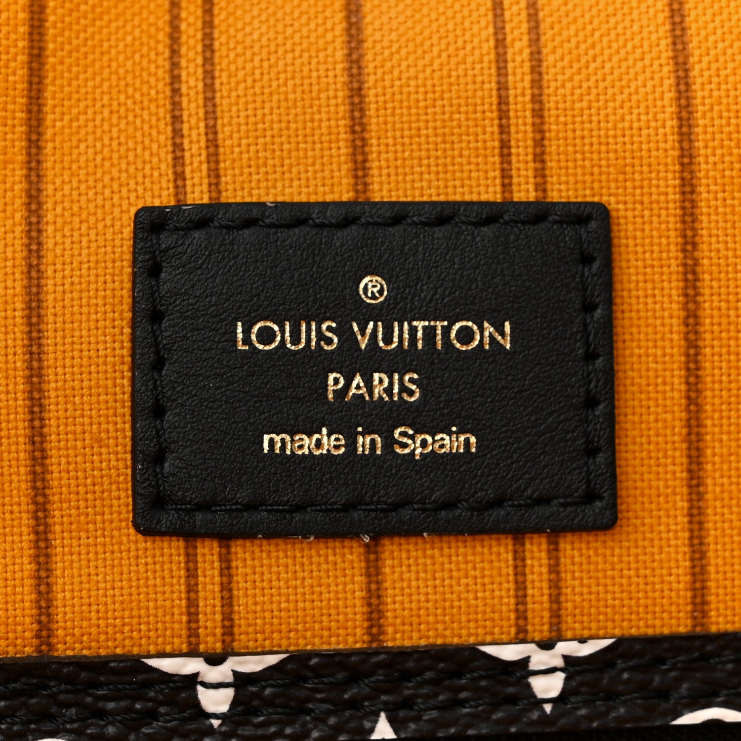 Louis Vuitton Monogram Giant Jungle Neverfull MM Black 6 of 10