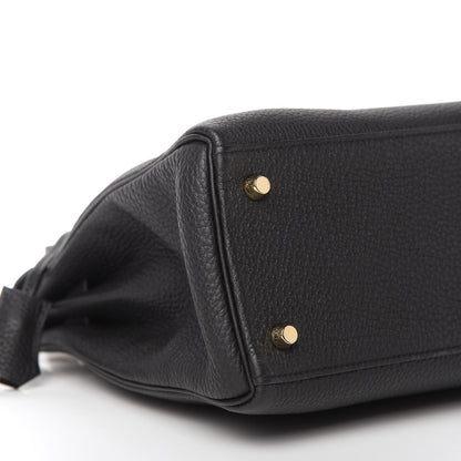 Hermes Togo Kelly Retourne 28 Black 6 of 10