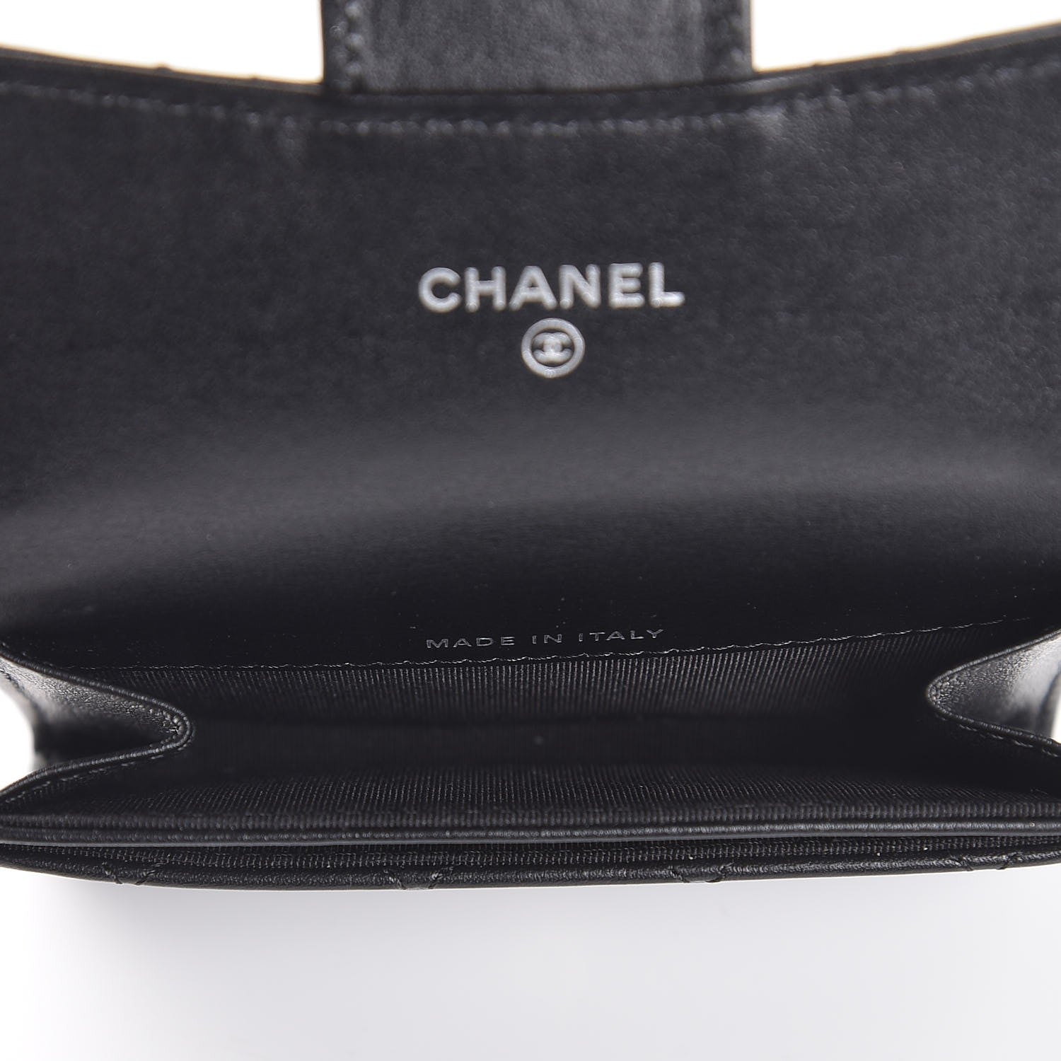 Chanel Aged Calfskin Quilted Reissue Flap Card Holder So Black 5 of 9