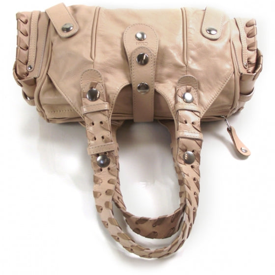 Chloe Calfskin Silverado Shoulder Bag Beige Rose 5 of 12