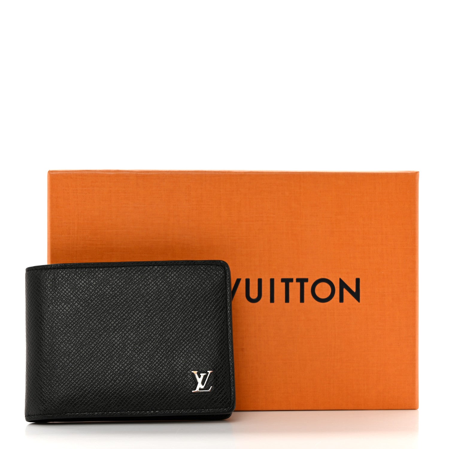 Louis Vuitton Taiga Multiple Wallet Black 9 of 9