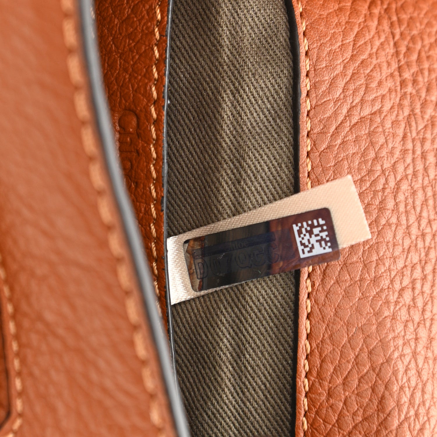 Chloe Calfskin Mini Marcie Round Crossbody Bag Tan 8 of 12