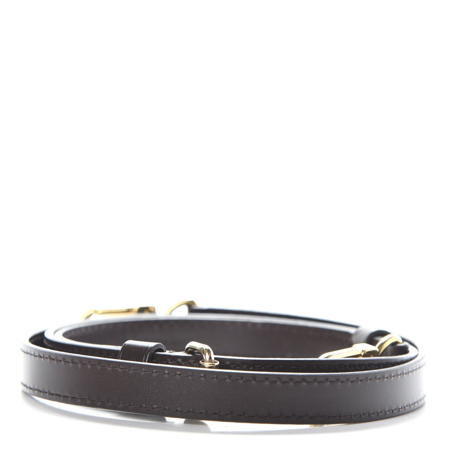 Calfskin 16mm Adjustable Shoulder Strap Brown