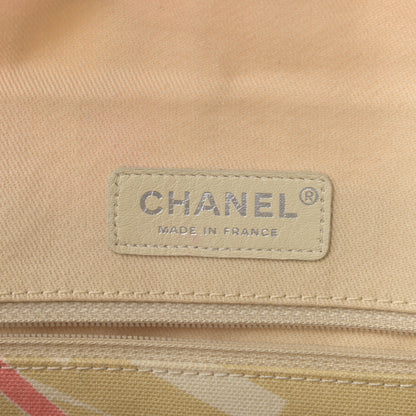 Chanel Canvas Printed Eiffel Tower Shoulder Bag 6 of 18