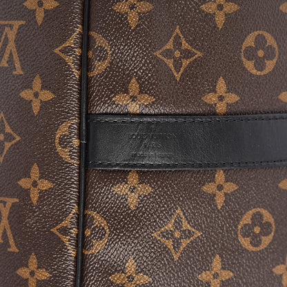 Louis Vuitton Monogram Macassar Keepall Bandouliere 55 7 of 10