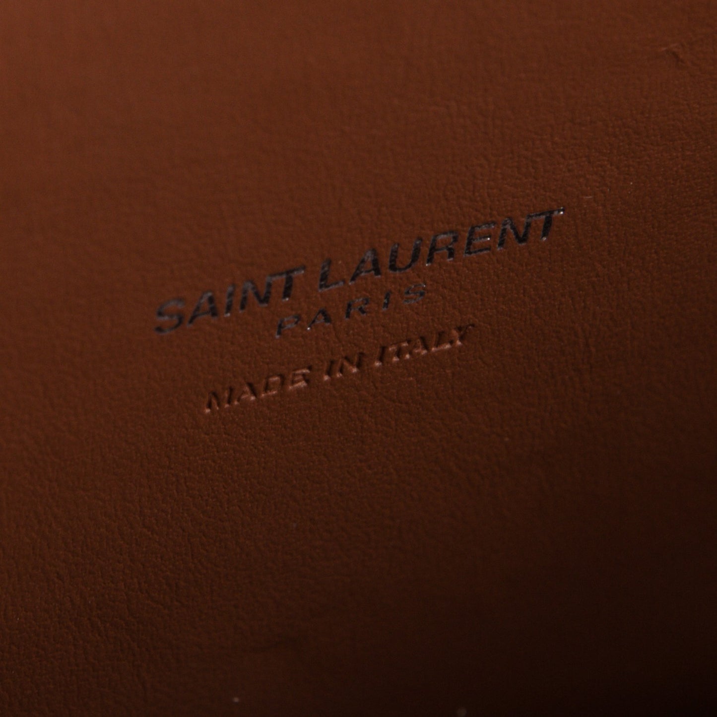 Grained Calfskin Topstitch Small Sac De Jour Cognac