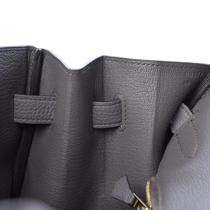 Hermes Togo Birkin 35 Etain 12 of 32