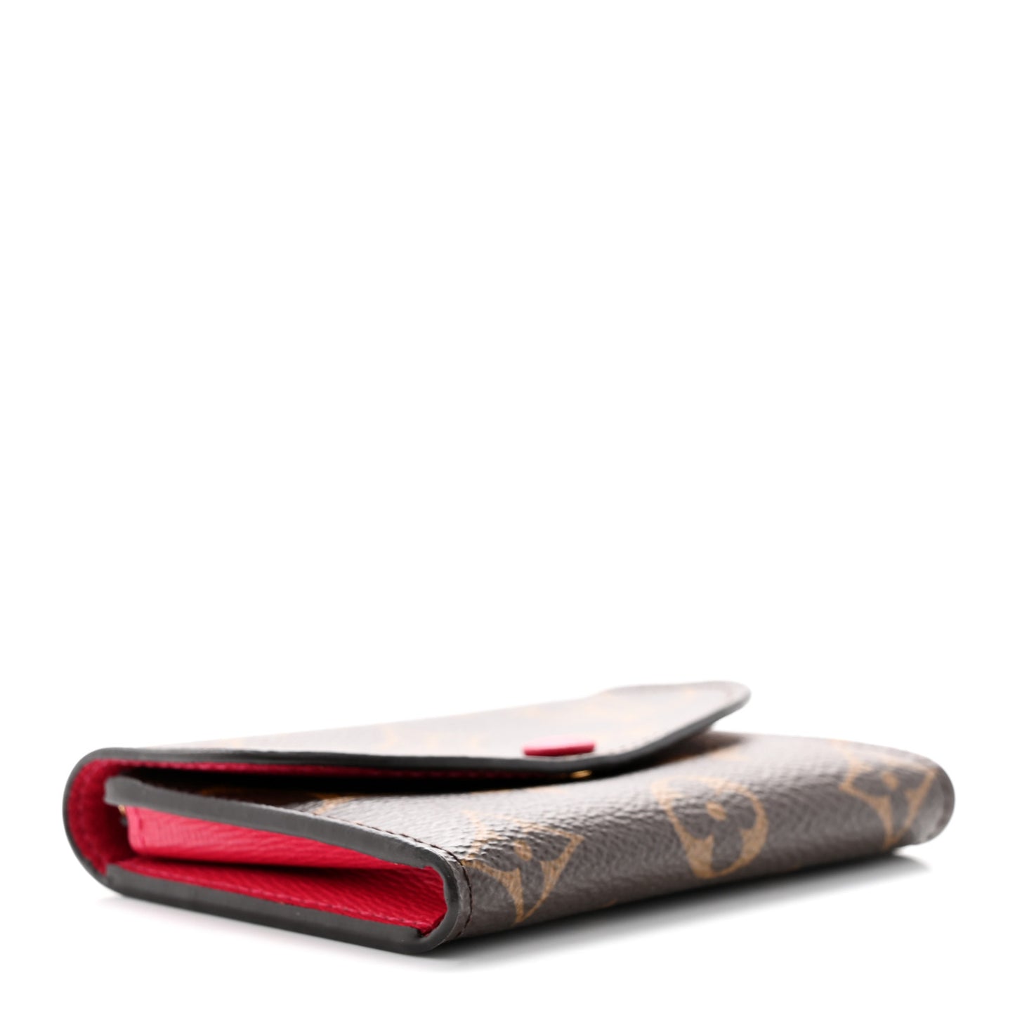Monogram Rosalie Coin Purse Fuchsia