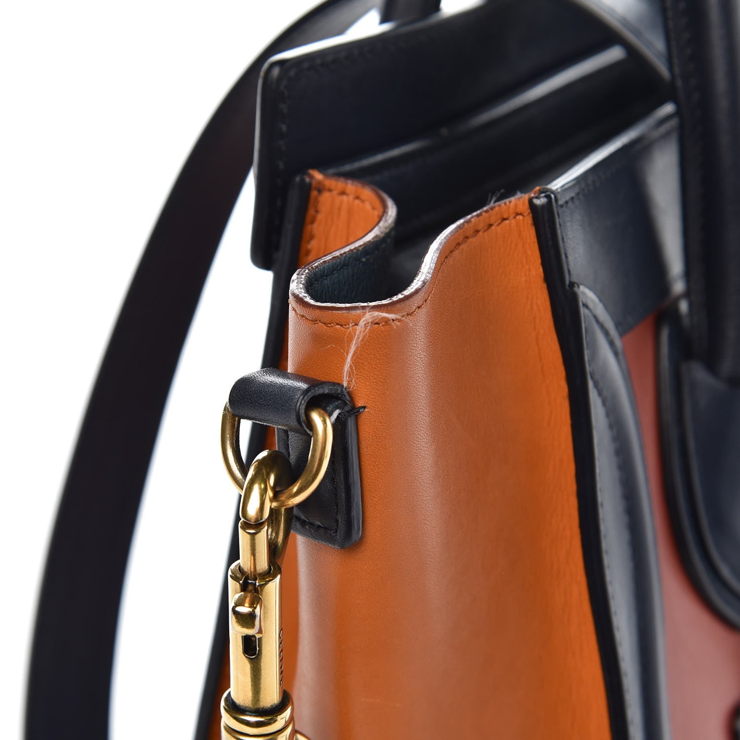 Celine Smooth Calfskin Nano Tri-Color Luggage 8 of 10