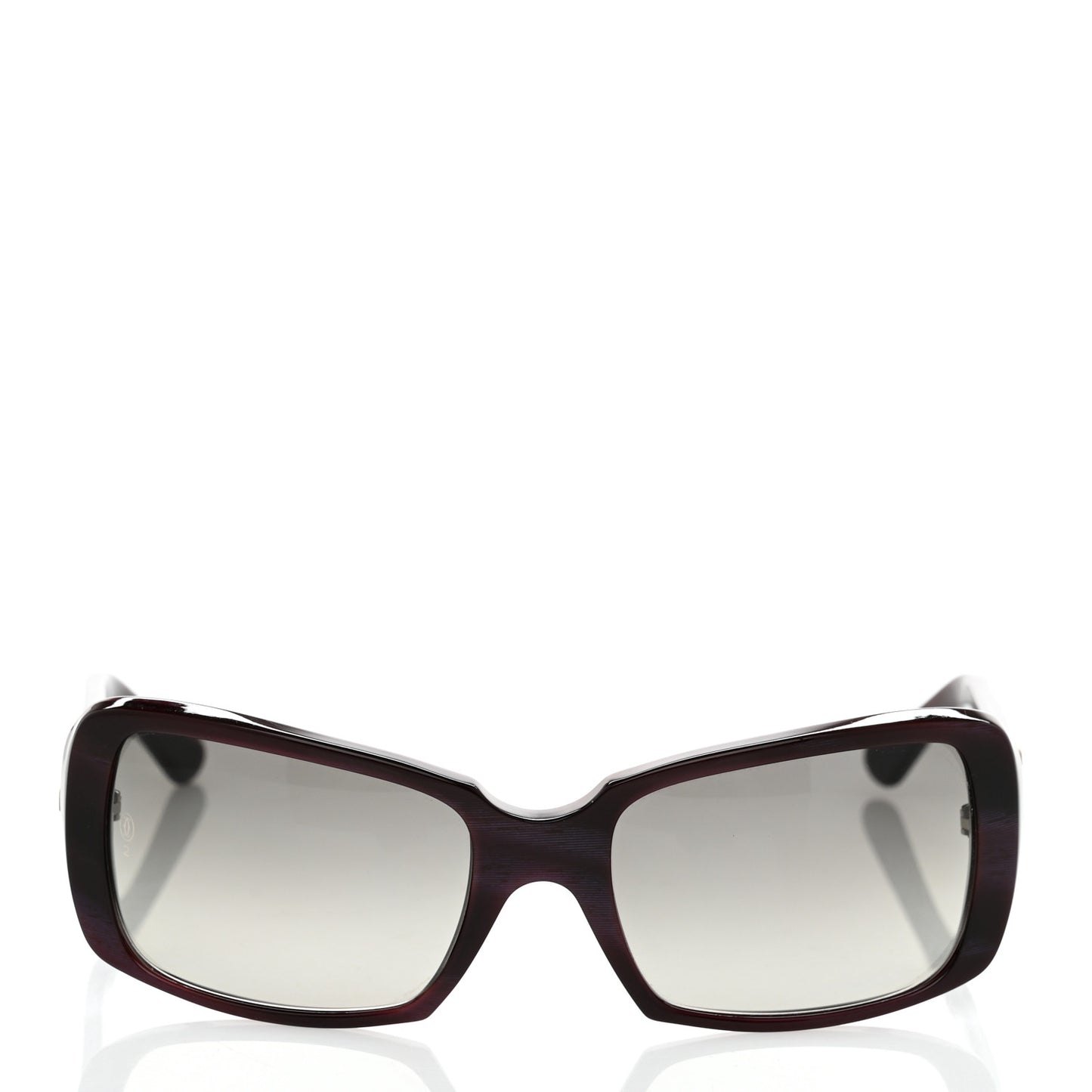 Square Cypris Sunglasses Burgundy