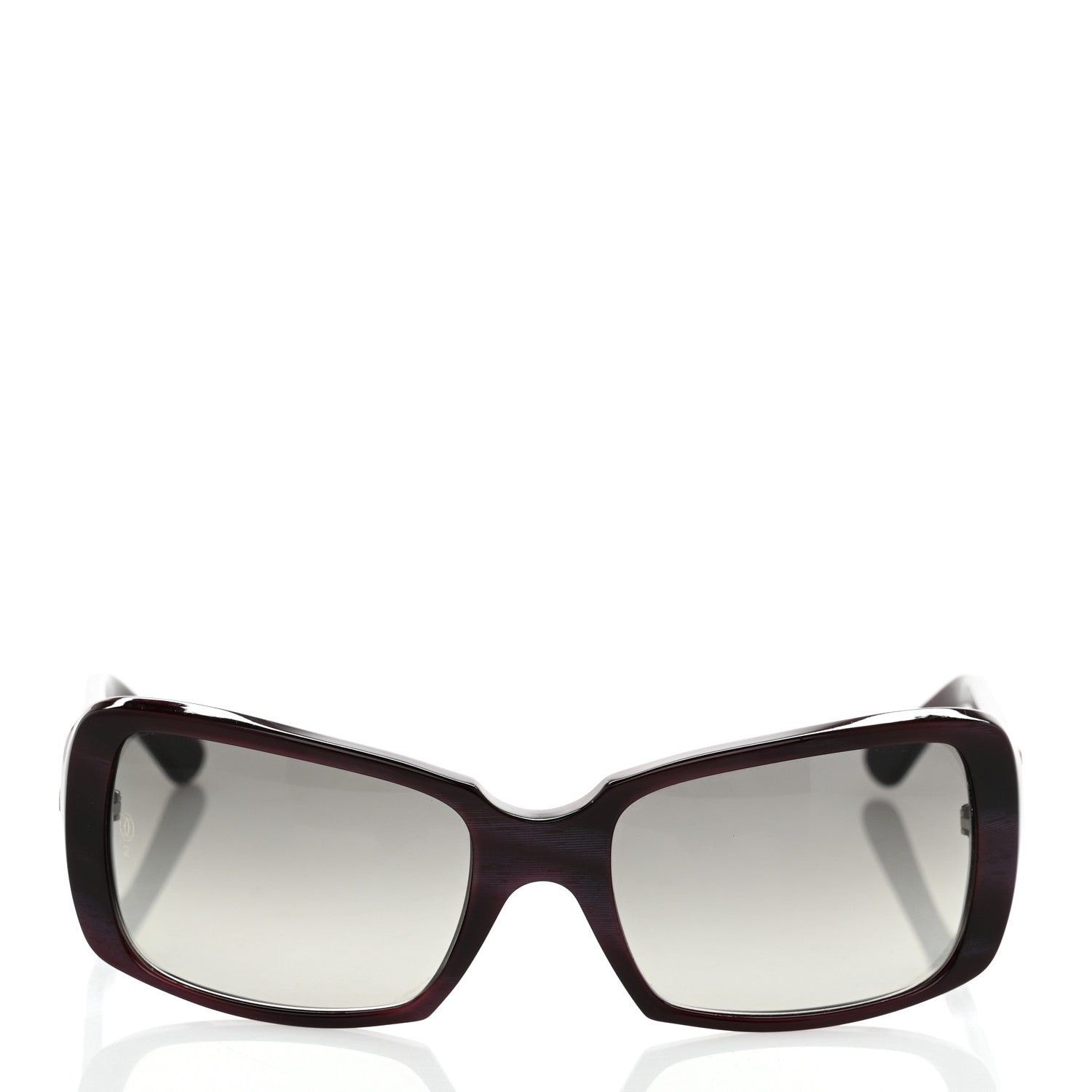 Cartier Square Cypris Sunglasses Burgundy 2 of 8