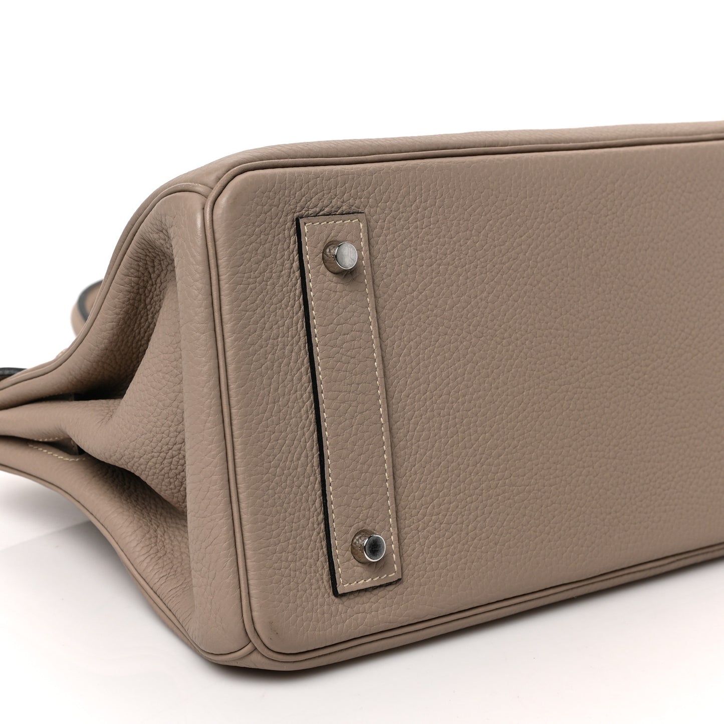 Taurillon Clemence JPG Shoulder Birkin II 42 Gris Tourterelle