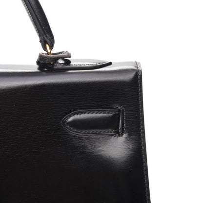 Hermes Box Kelly Sellier 32 Black 8 of 31