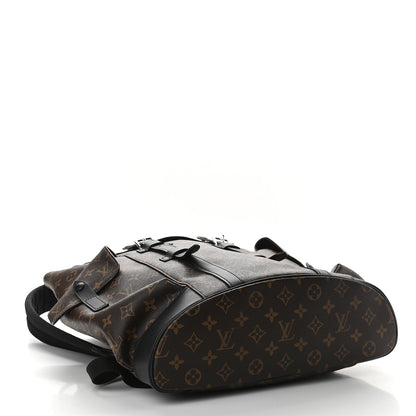 Louis Vuitton Monogram Macassar Christopher PM Backpack 4 of 9