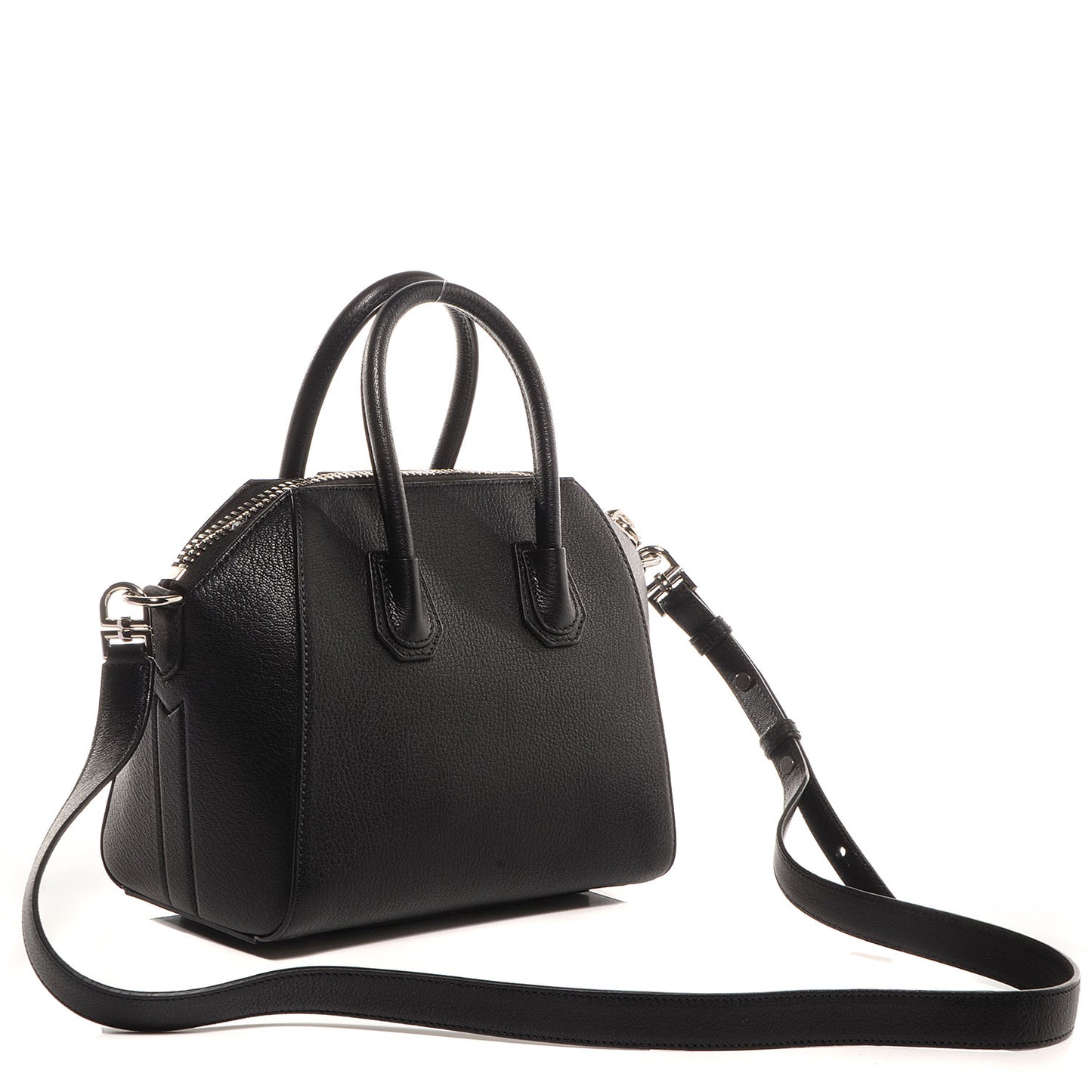 Sugar Goatskin Mini Antigona Black