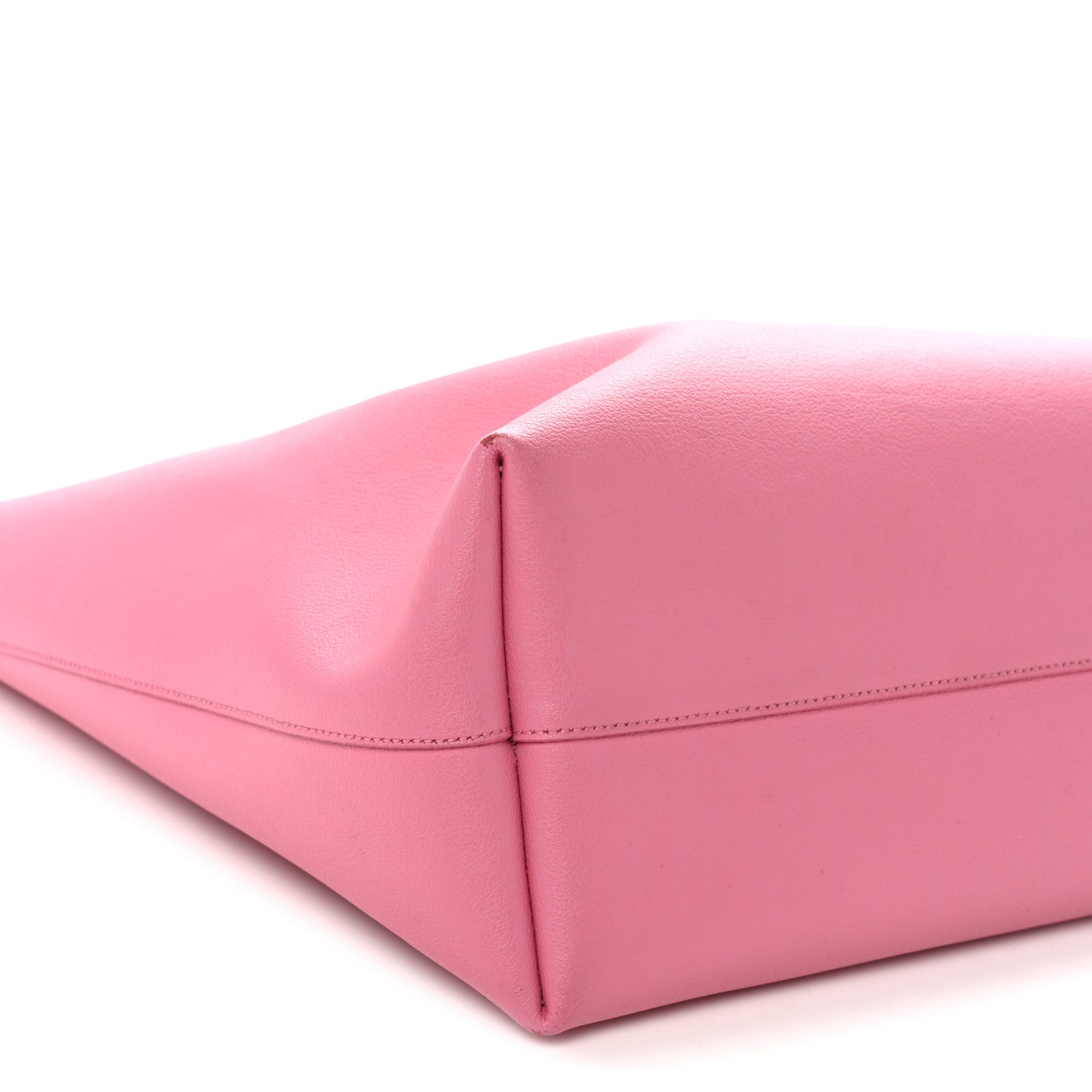 Saint Laurent Calfskin Large Shopping Tote Pale Rose 9 of 13