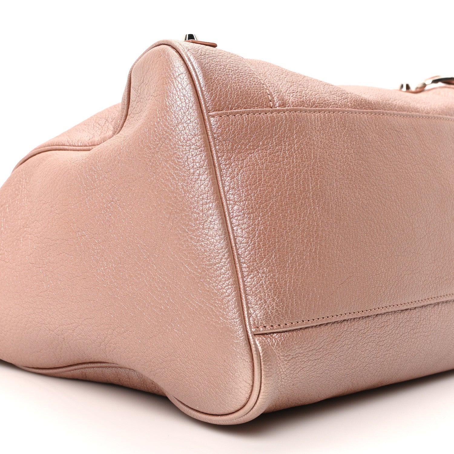 Balenciaga Pearlescent Goatskin Classic Palladium Hardware Velo Rose Rose Light 10 of 11