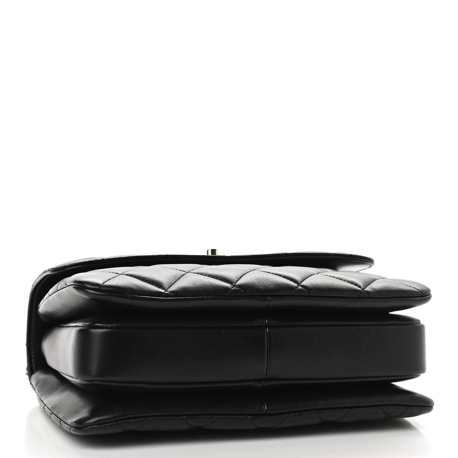 Chanel Lambskin Quilted Small Trendy CC Dual Handle Flap Bag Black 3 of 8