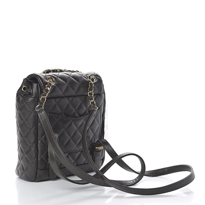 Chanel Calfskin Quilted Mini Urban Spirit Backpack Dark Brown 3 of 10