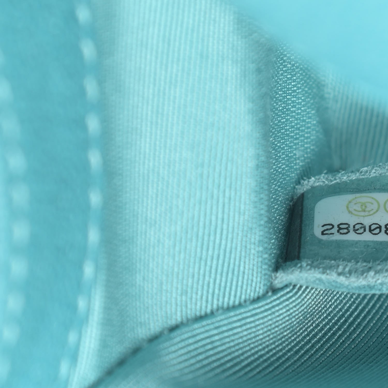 Chanel Caviar Quilted Small Boy Flap Turquoise 7 of 11