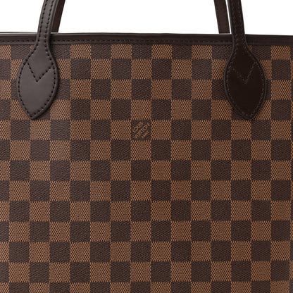 Louis Vuitton Damier Ebene Neo Neverfull MM Rose Ballerine 8 of 10
