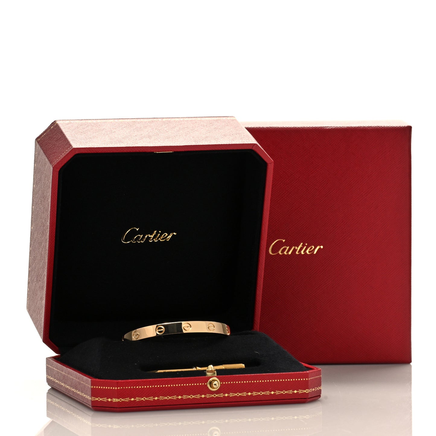 18k Yellow Gold Love Bracelet 16
