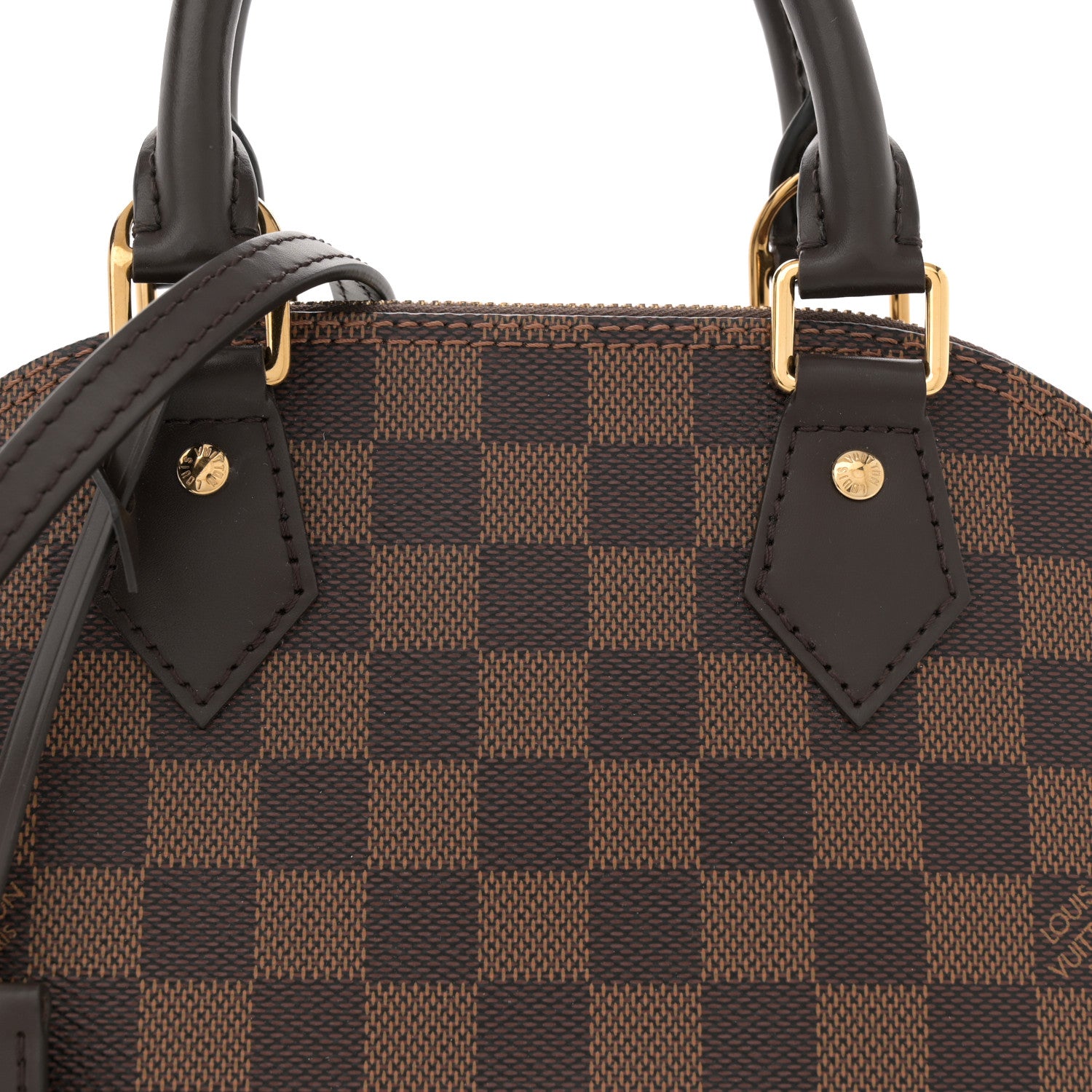 Louis Vuitton Damier Ebene Alma BB 7 of 9