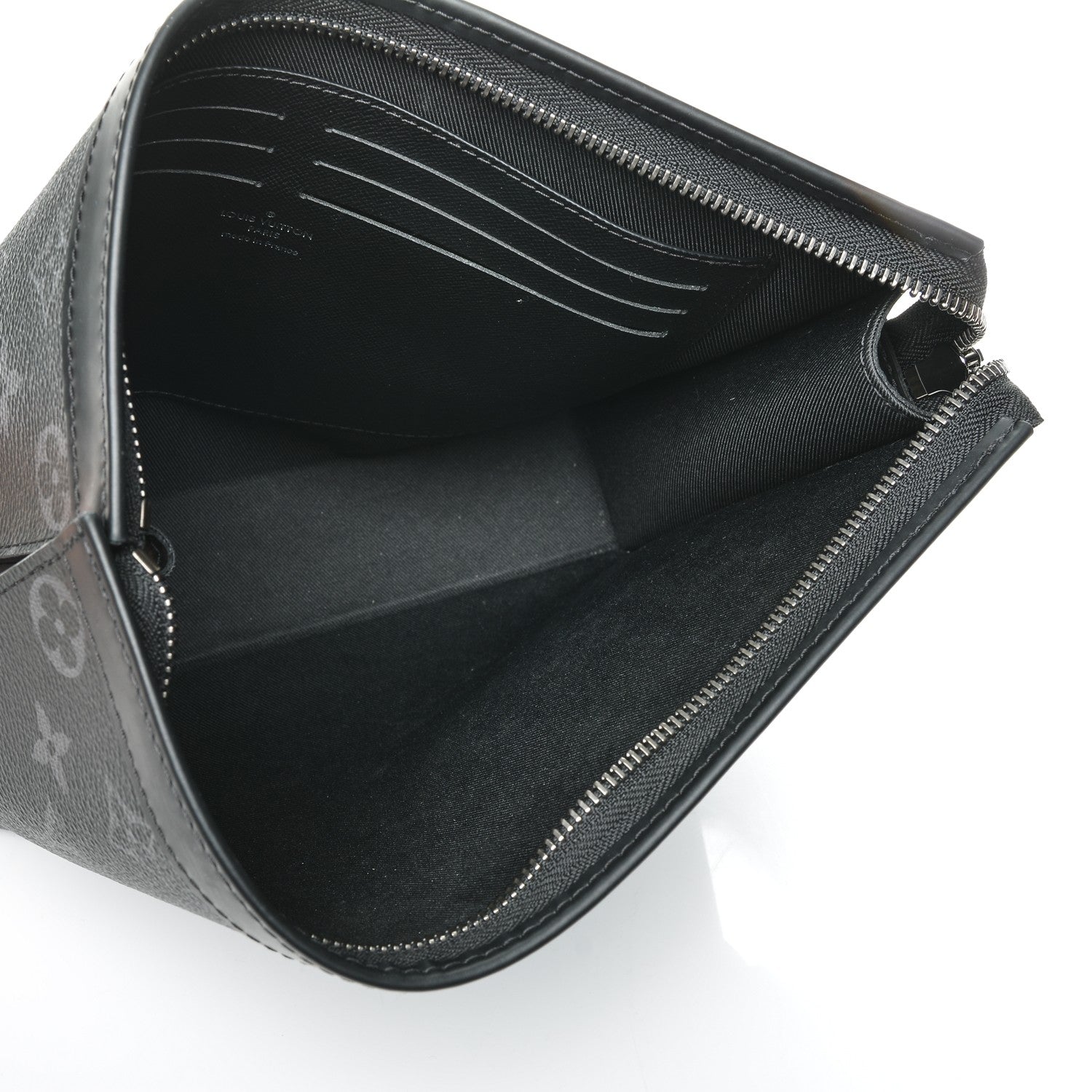 Louis Vuitton Monogram Eclipse Pochette Voyage MM 5 of 6