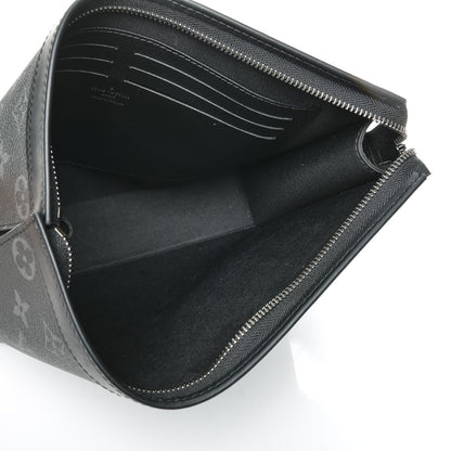 Louis Vuitton Monogram Eclipse Pochette Voyage MM 5 of 6