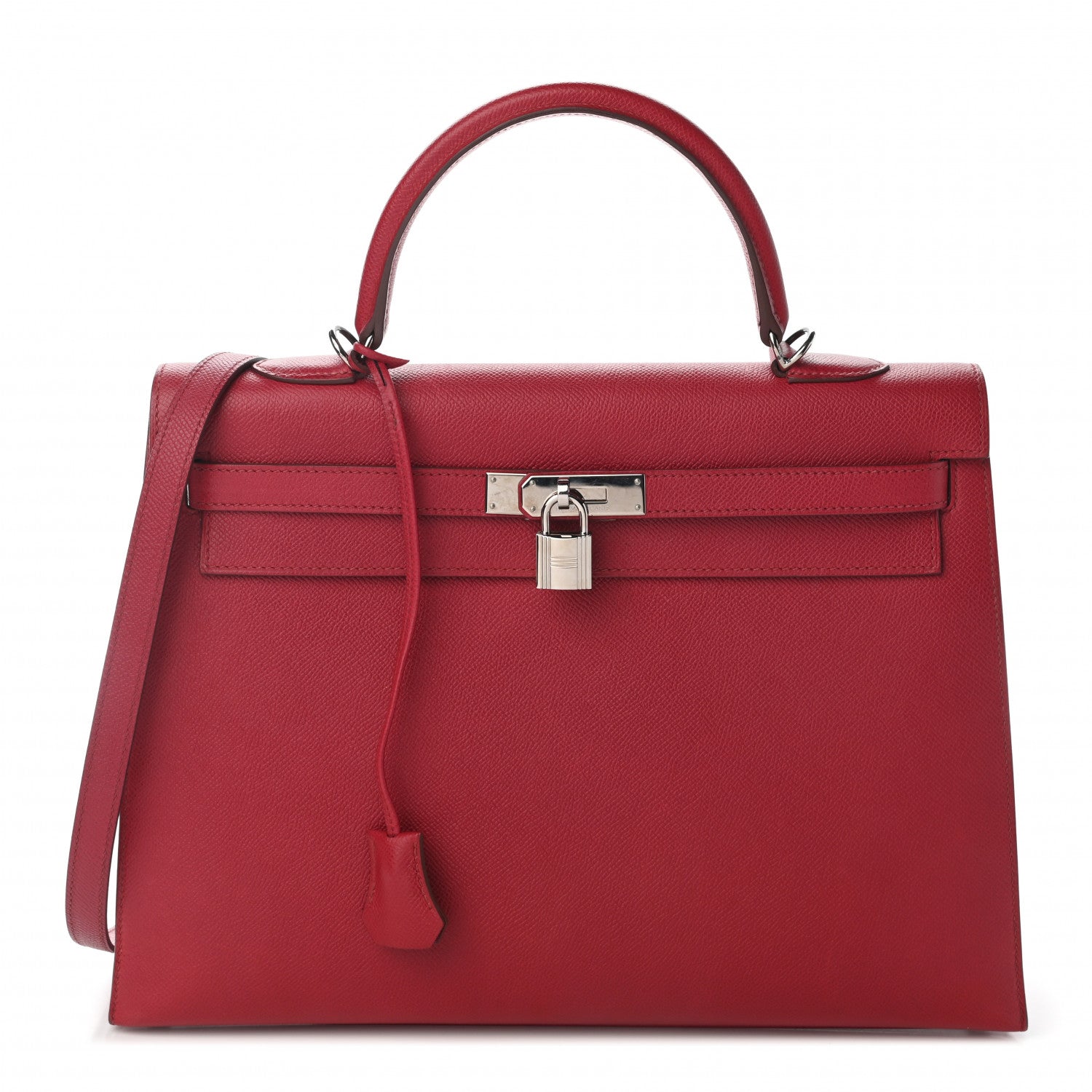 Hermes Epsom Kelly Sellier 35 Rubis 1 of 9