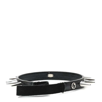 Gucci Calfskin Studs Elastic Headband Black 3 of 5