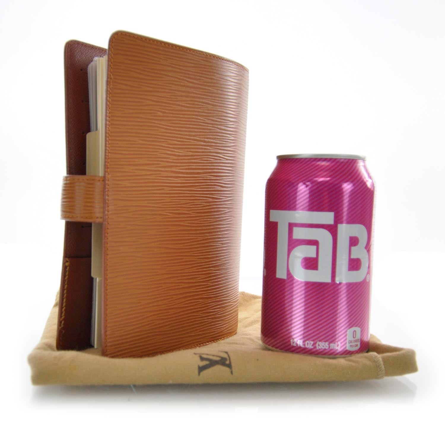 Louis Vuitton Epi Medium Ring Agenda Cover Fawn 2 of 6