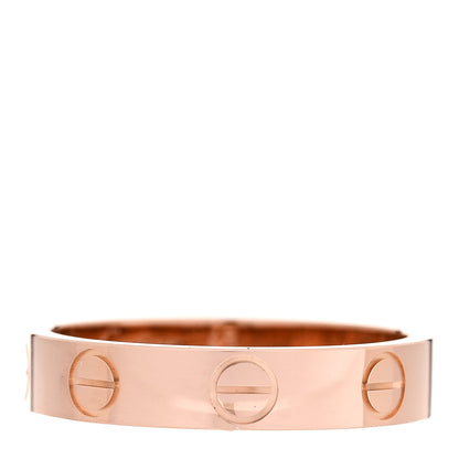 Cartier 18K Pink Gold 3.5mm LOVE Wedding Band Ring 48 4.5 1 of 4