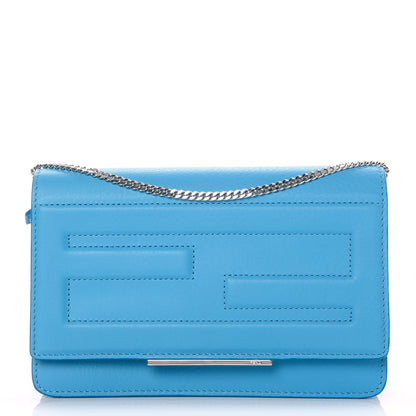 Fendi Vitello Flamingo Tube Wallet on Chain Maldives 1 of 8