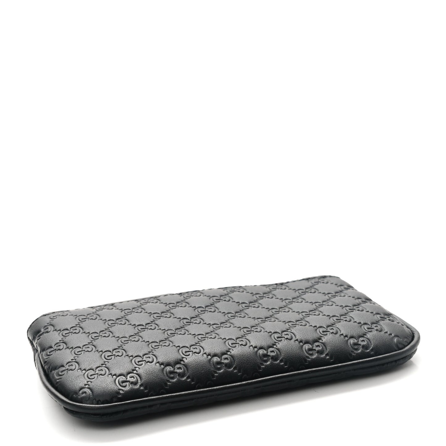 Microguccissima Key Ring Coin Case Black