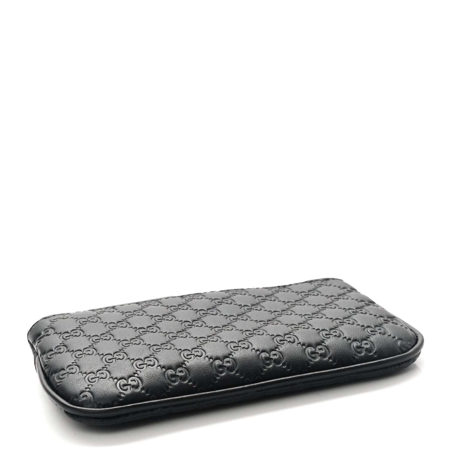 Gucci Microguccissima Key Ring Coin Case Black 4 of 8