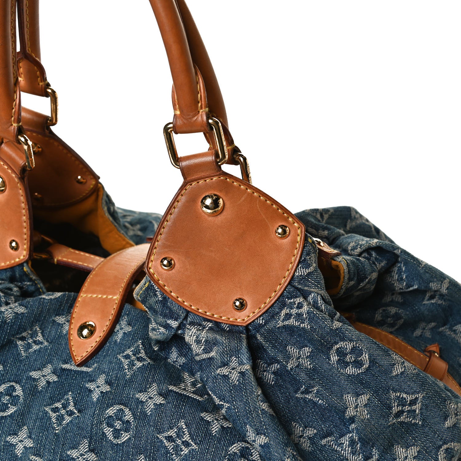 Louis Vuitton Denim Mahina XL Blue 11 of 21