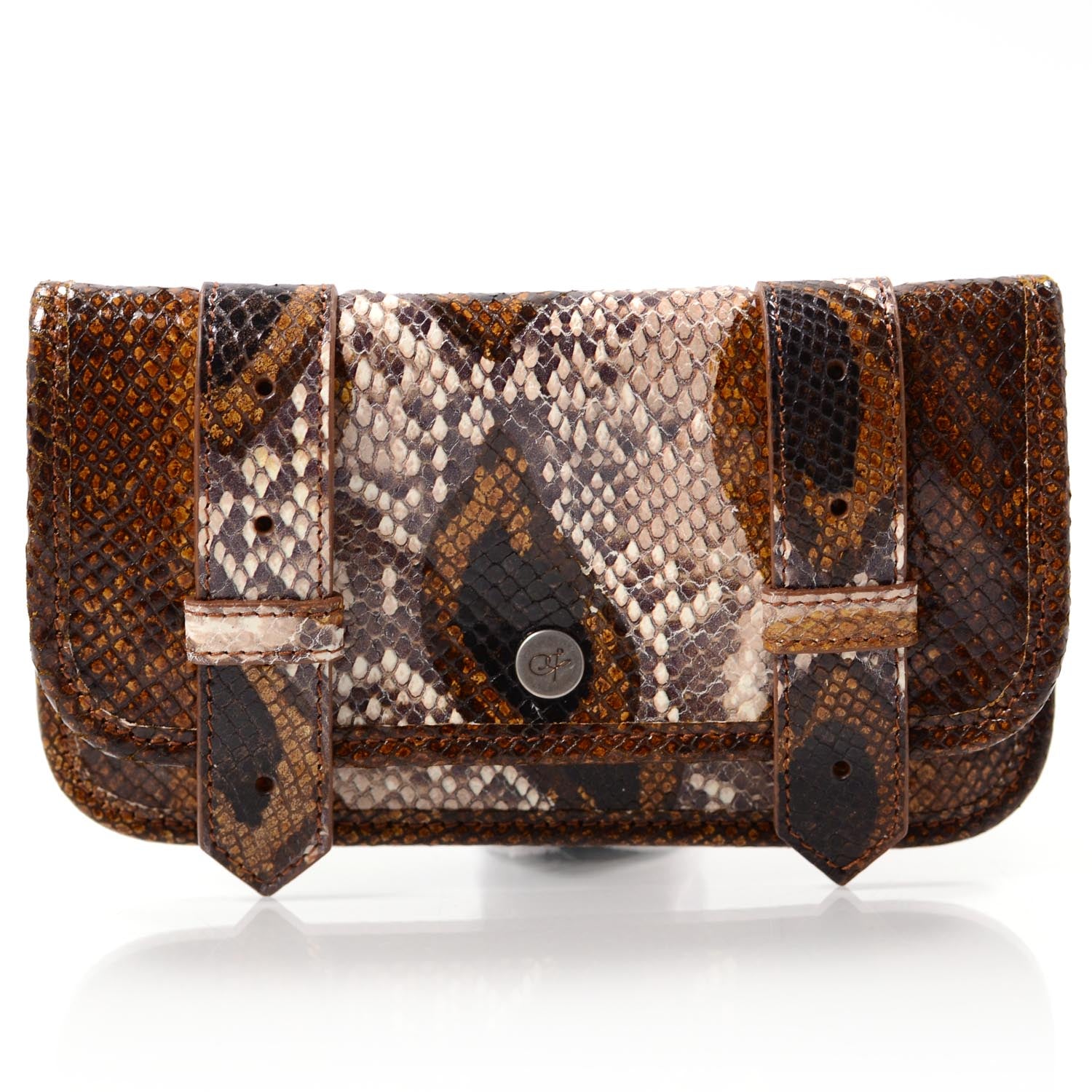 Proenza Schouler Printed Python PS1 Wallet 1 of 7