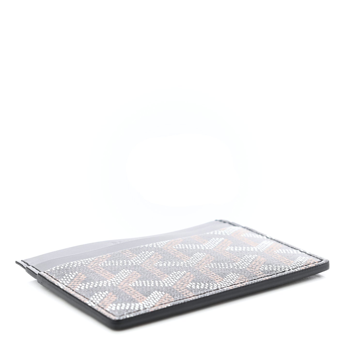 Goyardine Saint Sulpice Card Holder Black