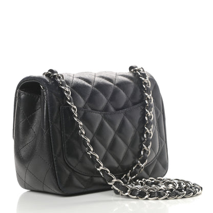 Chanel Lambskin Quilted Mini Square Flap Black 3 of 17