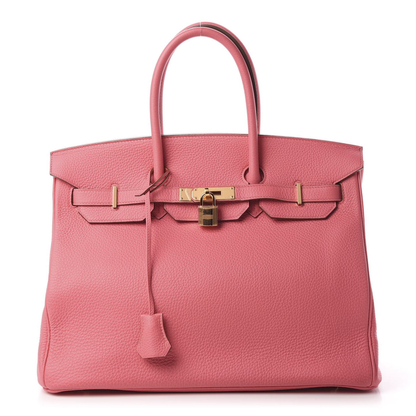 Togo Birkin 35 Rose Lipstick