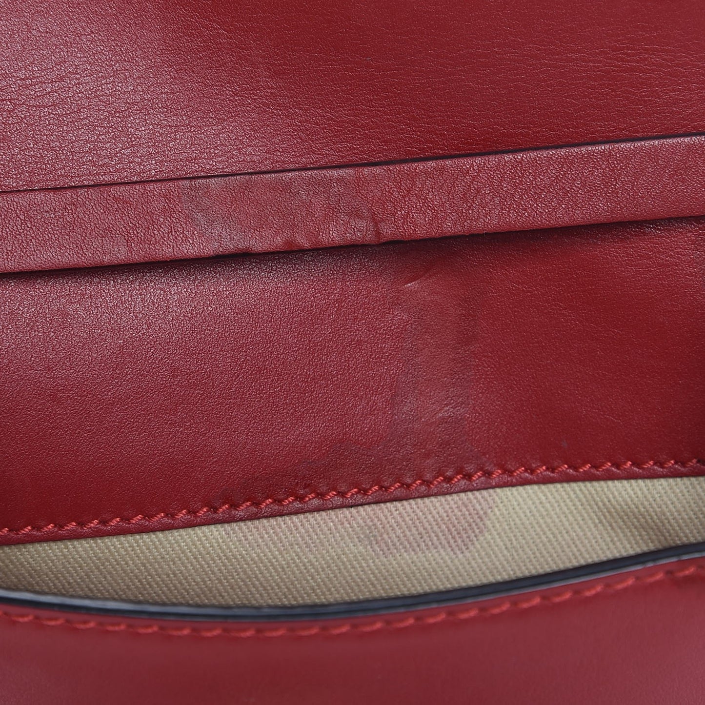 Vitello Rockstud Shoulder Flap Bag Rosso Valentino